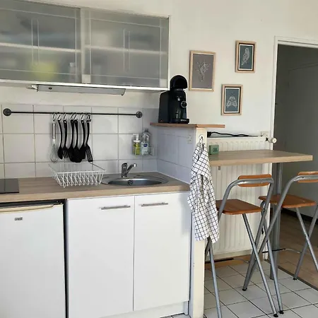 Apartment Nantes Studio Balcony With View Nantes